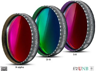 Baader narrowband filter set ultra-highspeed 2inch Ha / OIII / SII
